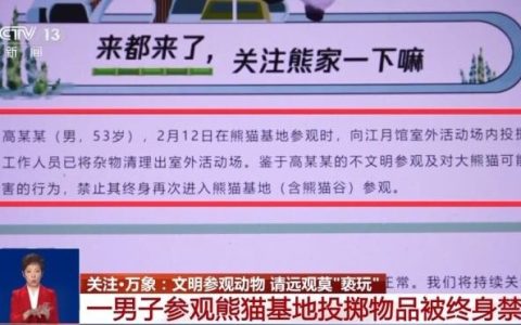 又有游客被终身禁入，为什么不能随意投喂大熊猫？