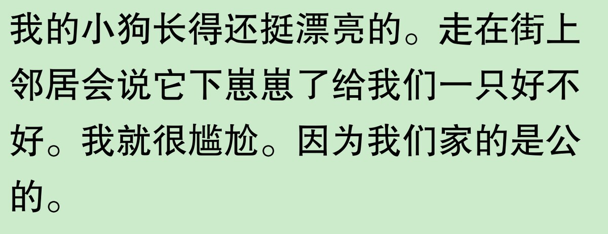 为啥大家不觉得自己养的动物胖?网友:宠物胖瘦,就像掌中沙,难